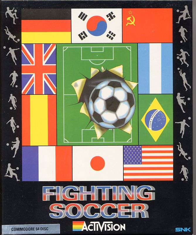 Fighting Soccer box art for Atari ST